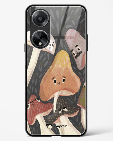 Shroom Smiles [doodleodrama] Glass Case Phone Cover (Oppo)