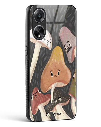 Shroom Smiles [doodleodrama] Glass Case Phone Cover (Oppo)