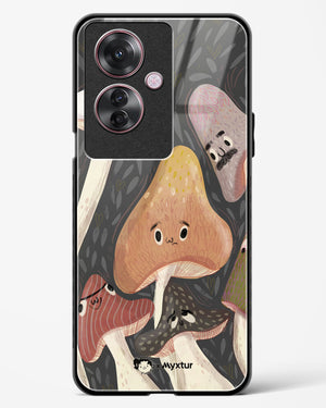 Shroom Smiles [doodleodrama] Glass Case Phone Cover (Oppo)