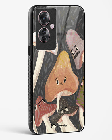 Shroom Smiles [doodleodrama] Glass Case Phone Cover (Oppo)