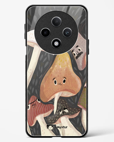 Shroom Smiles [doodleodrama] Glass Case Phone Cover (Oppo)