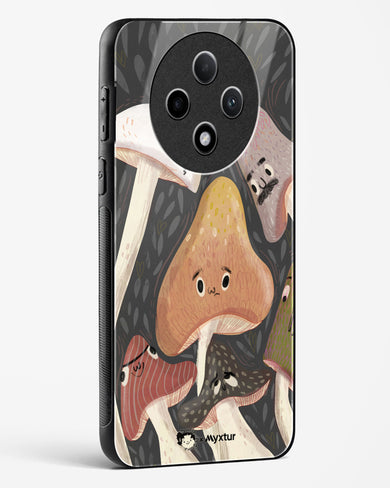 Shroom Smiles [doodleodrama] Glass Case Phone Cover (Oppo)