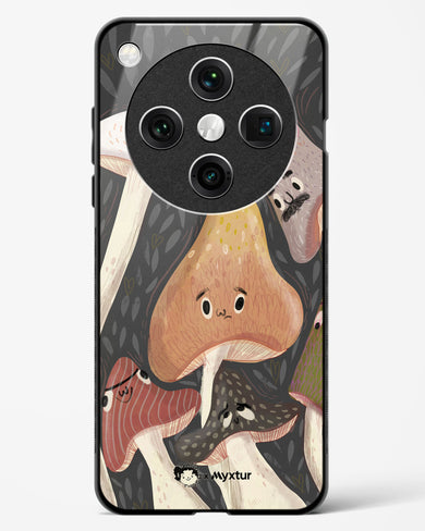 Shroom Smiles [doodleodrama] Glass Case Phone Cover (Oppo)