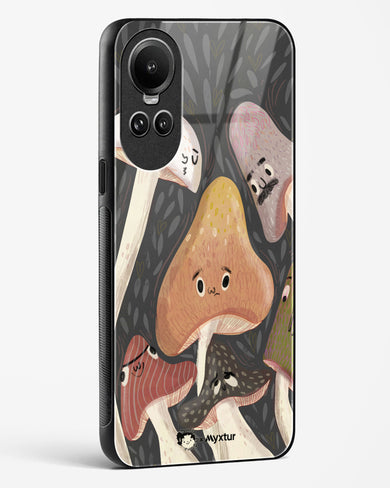 Shroom Smiles [doodleodrama] Glass Case Phone Cover (Oppo)