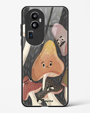 Shroom Smiles [doodleodrama] Glass Case Phone Cover (Oppo)