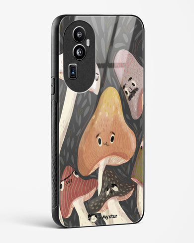 Shroom Smiles [doodleodrama] Glass Case Phone Cover (Oppo)