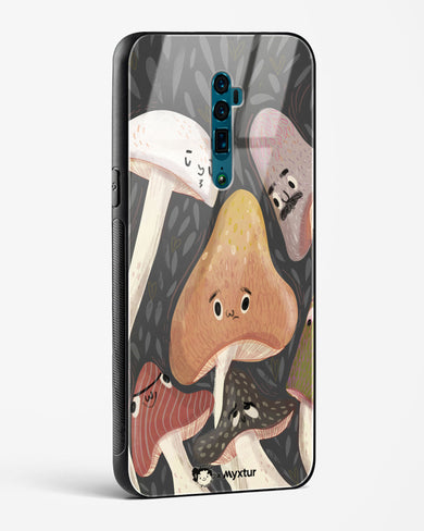 Shroom Smiles [doodleodrama] Glass Case Phone Cover (Oppo)