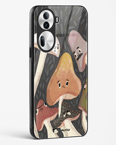 Shroom Smiles [doodleodrama] Glass Case Phone Cover (Oppo)