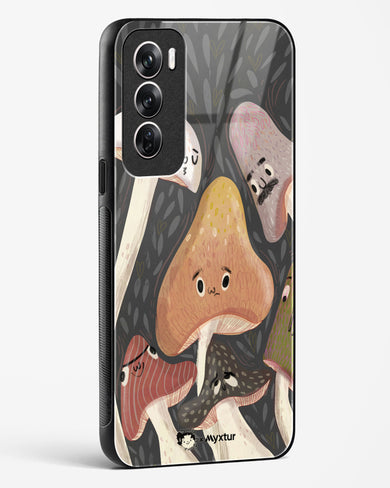 Shroom Smiles [doodleodrama] Glass Case Phone Cover (Oppo)