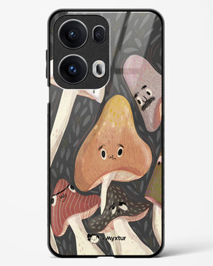 Shroom Smiles [doodleodrama] Glass Case Phone Cover (Oppo)