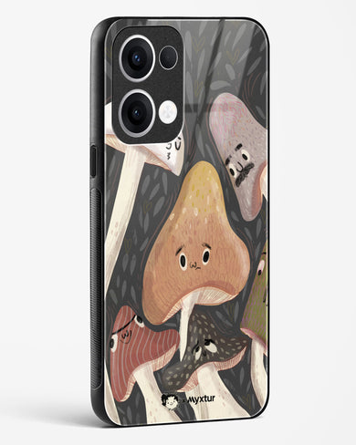 Shroom Smiles [doodleodrama] Glass Case Phone Cover (Oppo)