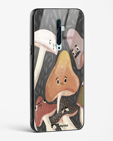 Shroom Smiles [doodleodrama] Glass Case Phone Cover (Oppo)