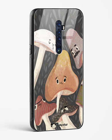 Shroom Smiles [doodleodrama] Glass Case Phone Cover (Oppo)