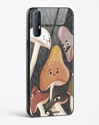 Shroom Smiles [doodleodrama] Glass Case Phone Cover (Oppo)