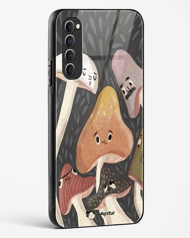Shroom Smiles [doodleodrama] Glass Case Phone Cover (Oppo)