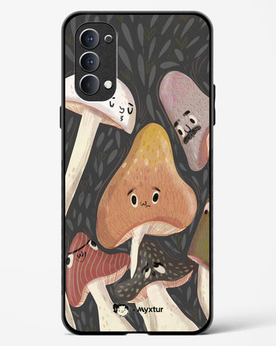 Shroom Smiles [doodleodrama] Glass Case Phone Cover (Oppo)