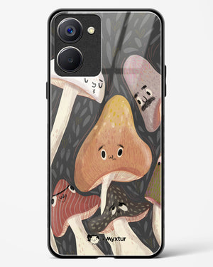 Shroom Smiles [doodleodrama] Glass Case Phone Cover (Realme)