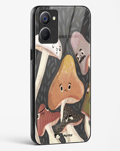 Shroom Smiles [doodleodrama] Glass Case Phone Cover (Realme)