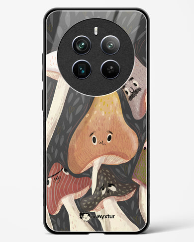 Shroom Smiles [doodleodrama] Glass Case Phone Cover (Realme)