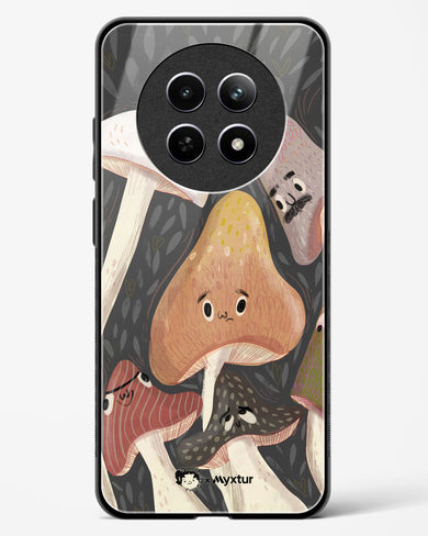 Shroom Smiles [doodleodrama] Glass Case Phone Cover (Realme)