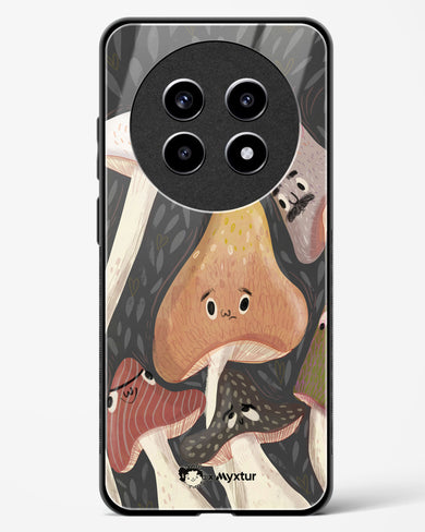 Shroom Smiles [doodleodrama] Glass Case Phone Cover (Realme)