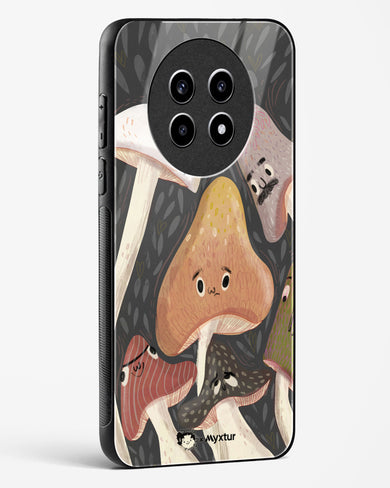 Shroom Smiles [doodleodrama] Glass Case Phone Cover (Realme)