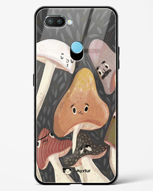 Shroom Smiles [doodleodrama] Glass Case Phone Cover (Realme)