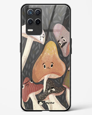 Shroom Smiles [doodleodrama] Glass Case Phone Cover (Realme)