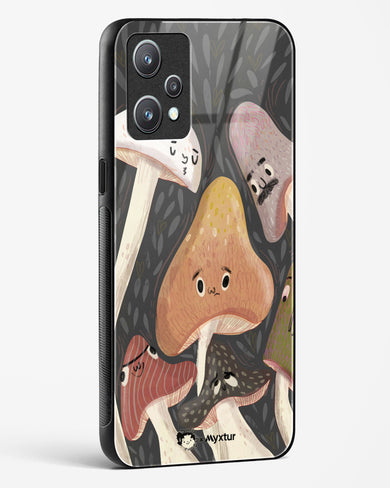 Shroom Smiles [doodleodrama] Glass Case Phone Cover (Realme)