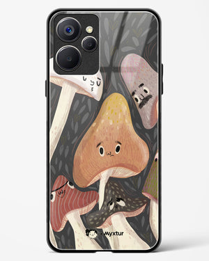 Shroom Smiles [doodleodrama] Glass Case Phone Cover (Realme)