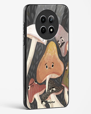 Shroom Smiles [doodleodrama] Glass Case Phone Cover (Realme)