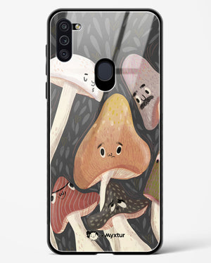 Shroom Smiles [doodleodrama] Glass Case Phone Cover-(Samsung)