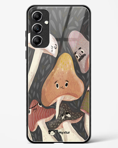 Shroom Smiles [doodleodrama] Glass Case Phone Cover-(Samsung)