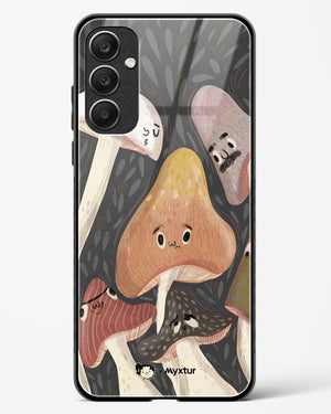 Shroom Smiles [doodleodrama] Glass Case Phone Cover (Samsung)
