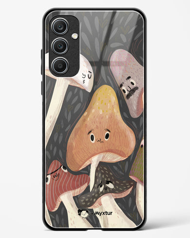 Shroom Smiles [doodleodrama] Glass Case Phone Cover (Samsung)