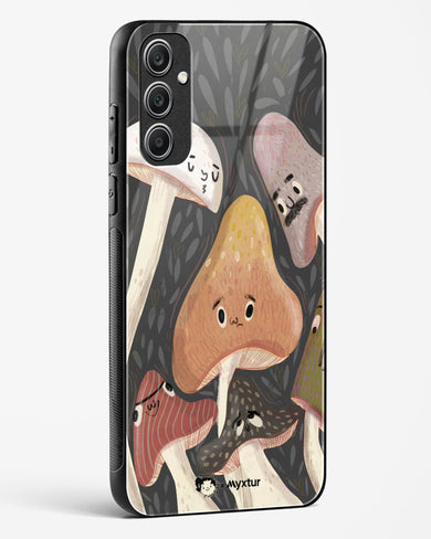Shroom Smiles [doodleodrama] Glass Case Phone Cover (Samsung)
