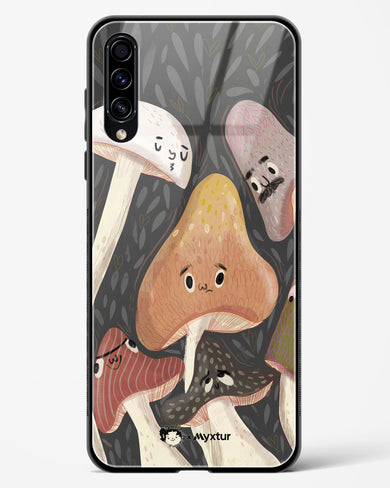 Shroom Smiles [doodleodrama] Glass Case Phone Cover (Samsung)