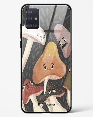 Shroom Smiles [doodleodrama] Glass Case Phone Cover (Samsung)