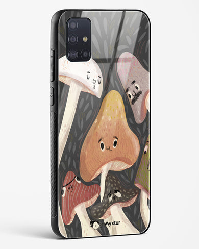 Shroom Smiles [doodleodrama] Glass Case Phone Cover-(Samsung)