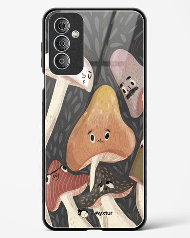 Shroom Smiles [doodleodrama] Glass Case Phone Cover-(Samsung)