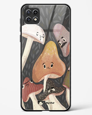 Shroom Smiles [doodleodrama] Glass Case Phone Cover (Samsung)