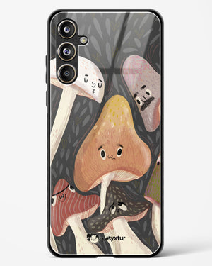 Shroom Smiles [doodleodrama] Glass Case Phone Cover (Samsung)