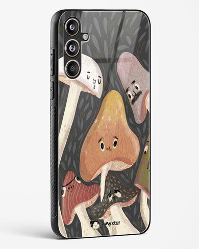 Shroom Smiles [doodleodrama] Glass Case Phone Cover (Samsung)