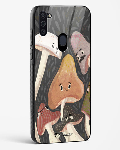 Shroom Smiles [doodleodrama] Glass Case Phone Cover-(Samsung)