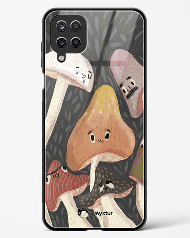 Shroom Smiles [doodleodrama] Glass Case Phone Cover (Samsung)