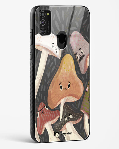 Shroom Smiles [doodleodrama] Glass Case Phone Cover-(Samsung)