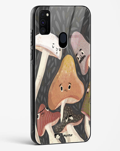 Shroom Smiles [doodleodrama] Glass Case Phone Cover-(Samsung)