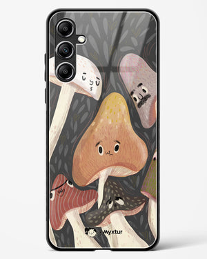 Shroom Smiles [doodleodrama] Glass Case Phone Cover (Samsung)