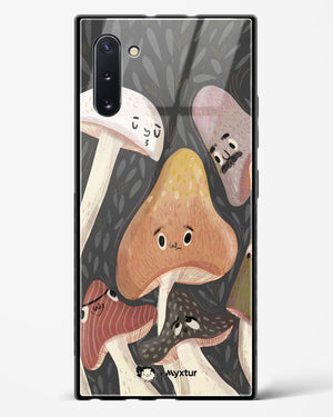 Shroom Smiles [doodleodrama] Glass Case Phone Cover (Samsung)