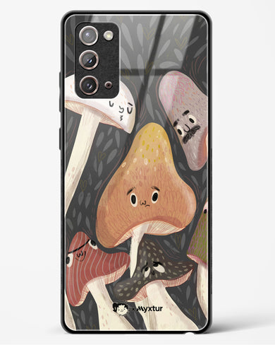 Shroom Smiles [doodleodrama] Glass Case Phone Cover-(Samsung)